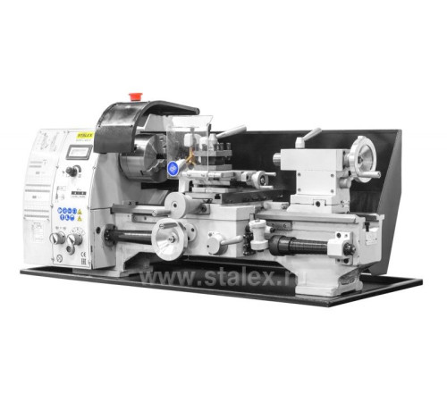 Станок настольный токарный Stalex D280x700C, 280х700 мм, 230В с подставкой Станок настольный токарный Stalex D280x700C, 280х700 мм, 230В с подставкой
