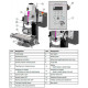 Сверлильно-фрезерный станок Optimum OPTImill MH20V
