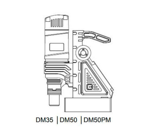 Магнитный сверлильный станок Optimum OPTIdrill DM35 Магнитный сверлильный станок Optimum OPTIdrill DM35