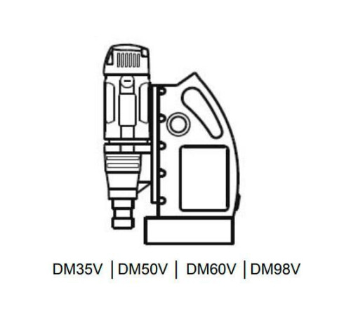 Магнитный сверлильный станок Optimum OPTIdril DM98V Магнитный сверлильный станок Optimum OPTIdril DM98V