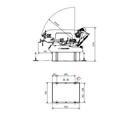 Ленточнопильный станок Optimum OPTIsaw SD500 Ленточнопильный станок Optimum OPTIsaw SD500